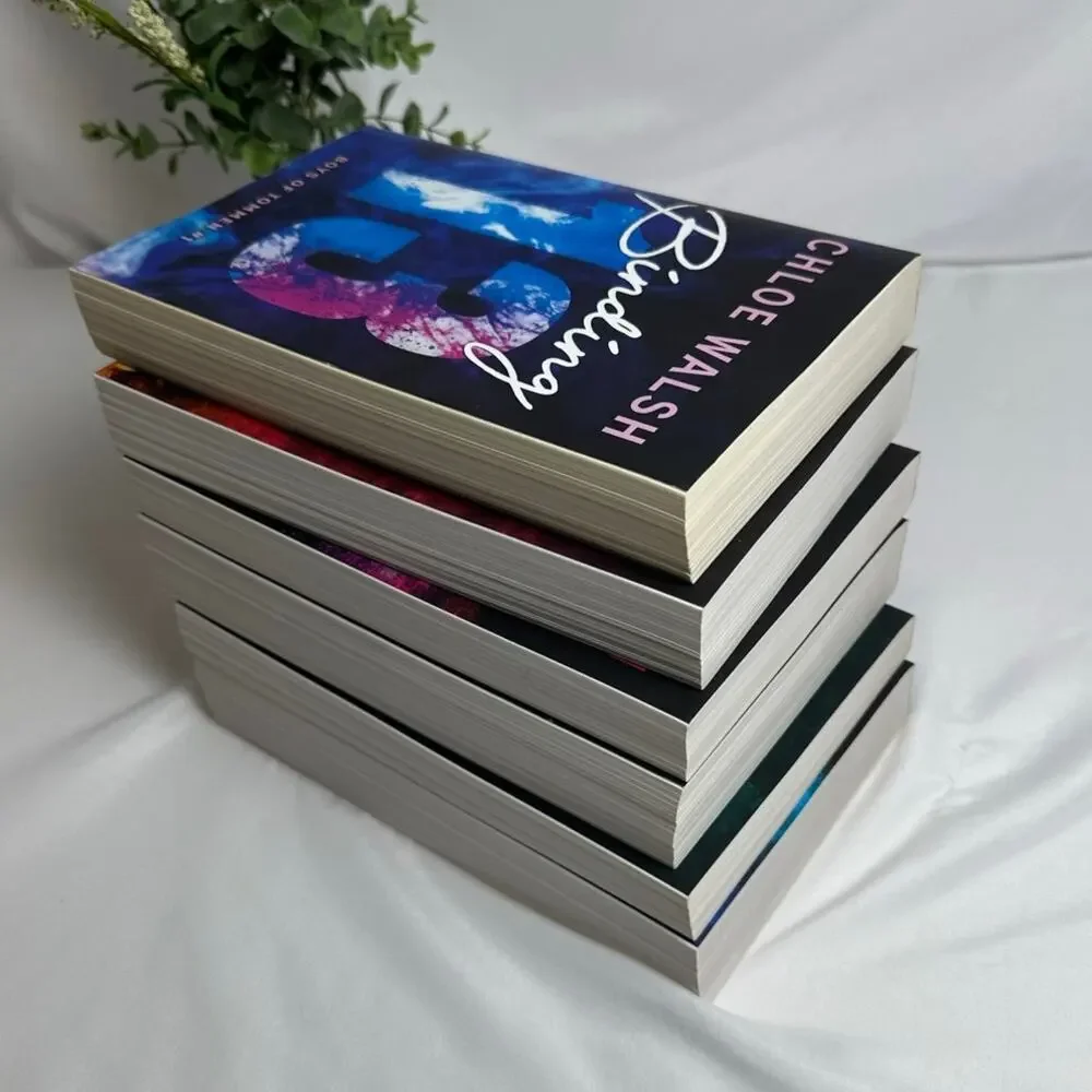 Boys of Tommen Chloe Walsh OOP Ombre Spine Paperback Books 1-6 Complete Set